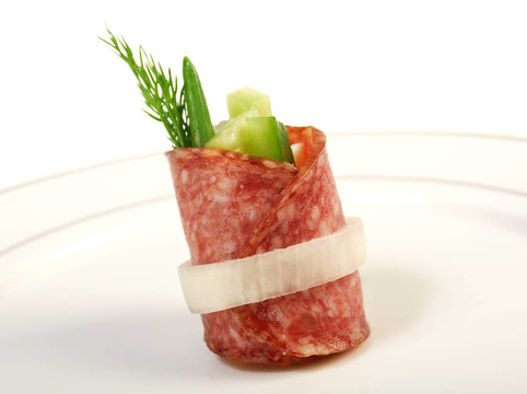 意大利臘腸小食拼盤