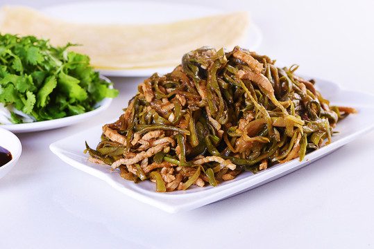 肉炒干豆角絲