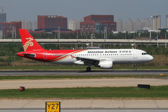 深圳航空公司 飛機(jī) 機(jī)場(chǎng)