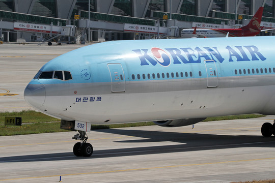 大韓航空波音777寬體客機