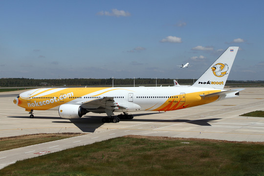 酷鳥航空 波音777 沈陽(yáng)機(jī)場(chǎng)