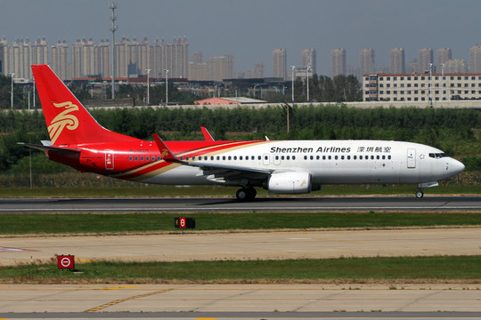 深圳航空公司 飛機 機場
