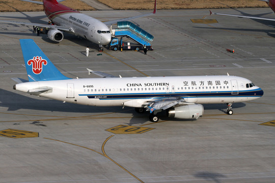 南方航空公司 空客A320飛機(jī)