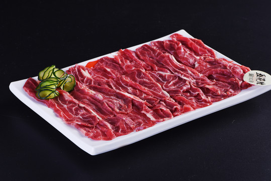 五花肉牛肉