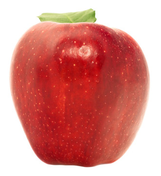 在一點(diǎn)點(diǎn)紅蘋果