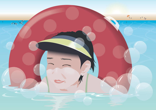 孩子們與自然