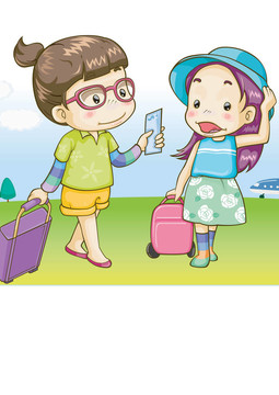 孩子們與自然