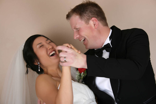 新婚夫婦
