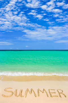 海灘上的夏天