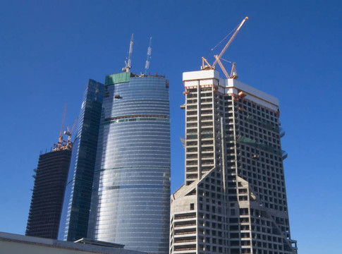 辦公建筑施工