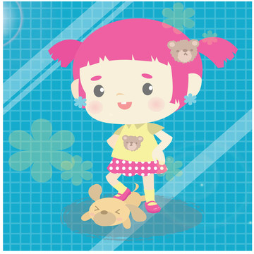 孩子和動物