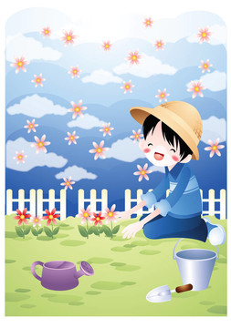 春與植物樹(shù)