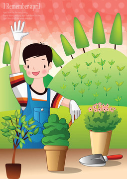 春與植物樹