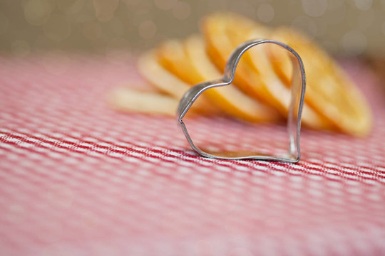 橙色和Cookie Cutter