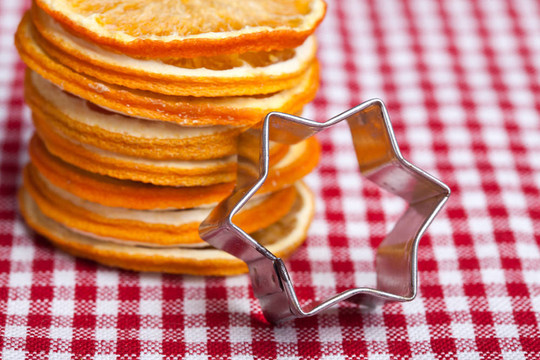 橙色和Cookie Cutter