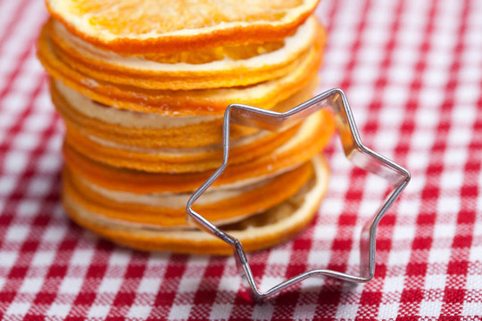 橙色和Cookie Cutter
