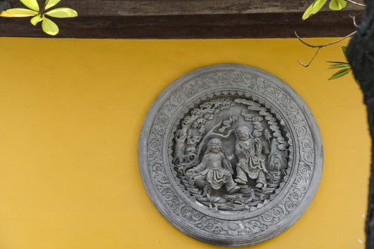 龍華寺浮雕