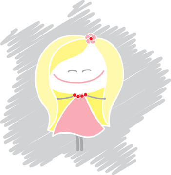 卡通女孩