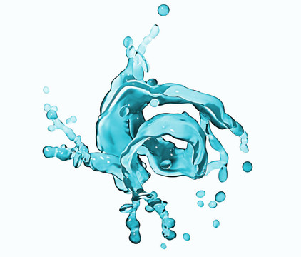 水滴飛濺