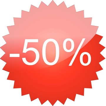 文字銷售50%