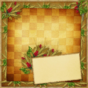 隨著堆在剪貼簿式垃圾紙玫瑰
