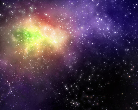 外層空間的星空背景