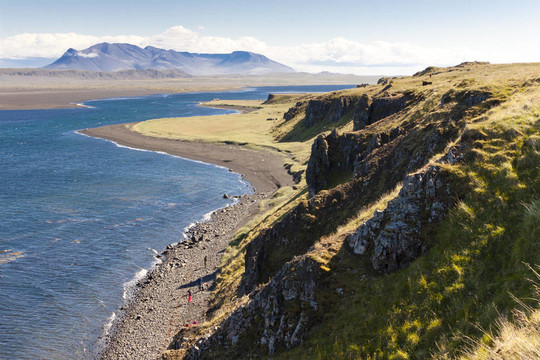 在hunafjordur -冰島觀