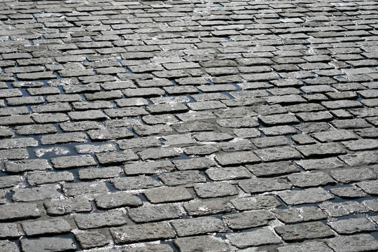 Cobblestone路面