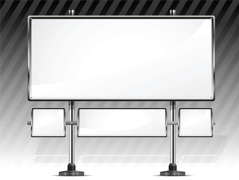 空白廣告牌