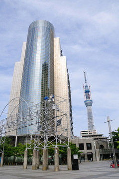東京天空樹(shù)和沃德辦公室