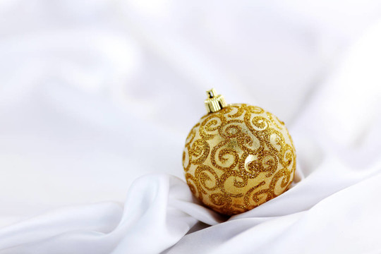 金色圣誕球