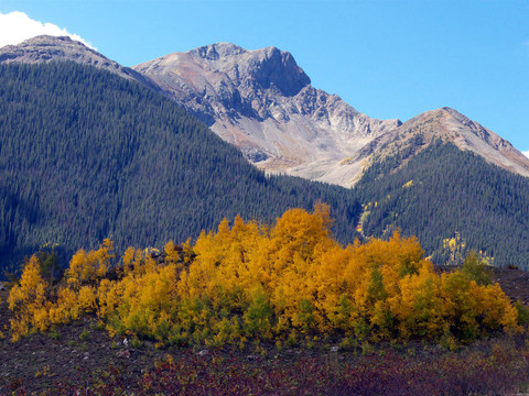 山層