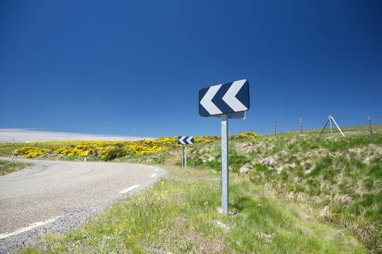 農(nóng)村道路轉(zhuǎn)彎信號