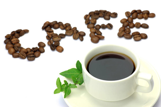 咖啡豆和咖啡豆