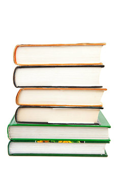堆書