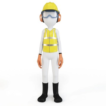 3D人與安全設備