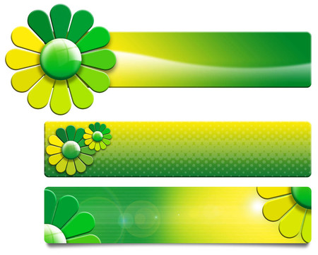 Green Flowers的旗幟