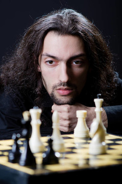 棋手玩他的游戲