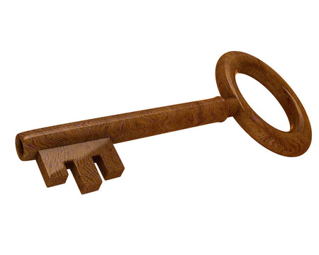 木材钥匙（3D）