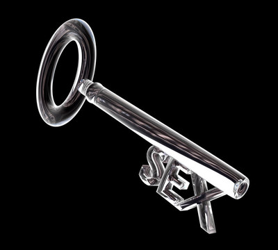 玻璃钥匙；性文字（3D）