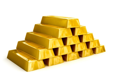 金條的金字塔