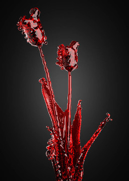 玻璃花