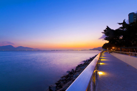 日落海岸