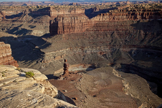 在Canyonlands石的形成