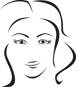 女人的臉