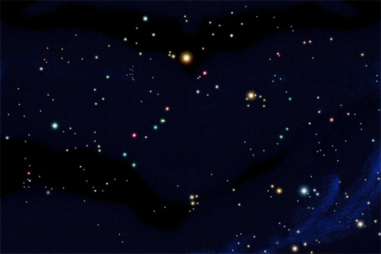 南天星空圖