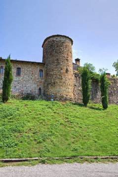 Rivalta城堡。Emilia Romagna。意大利.