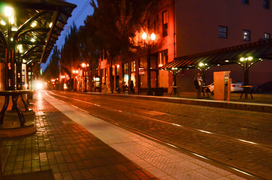 波特蘭夜景或