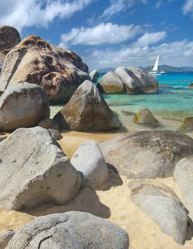 沐浴在Virgin Gorda