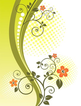 圖案的花